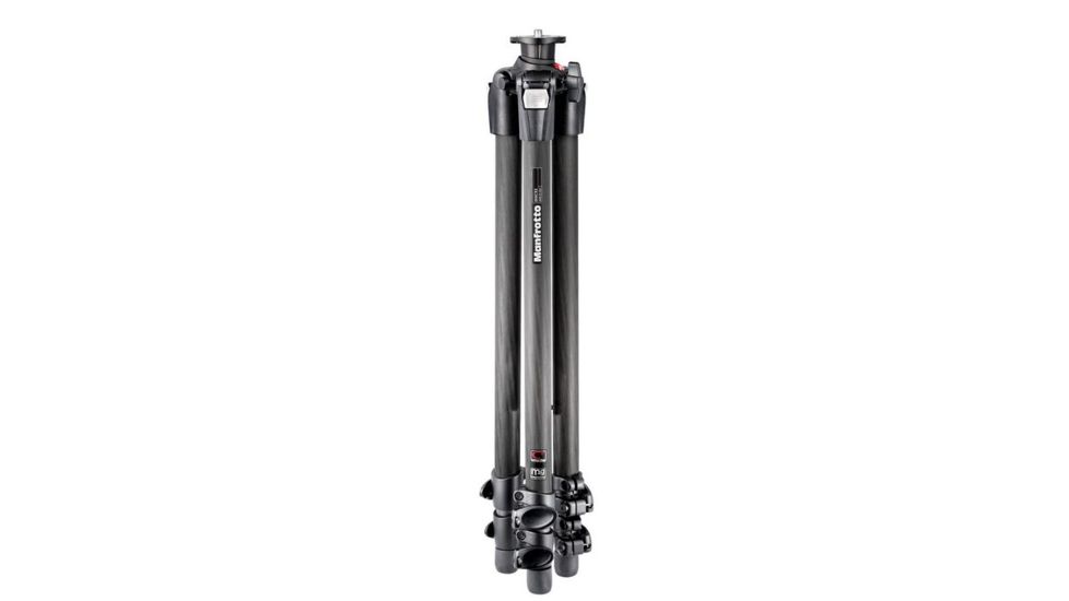 Manfrotto Bogen CF 3 Section Tripod w/Low Angle Adapter-No Q90 Center Column 055CX3