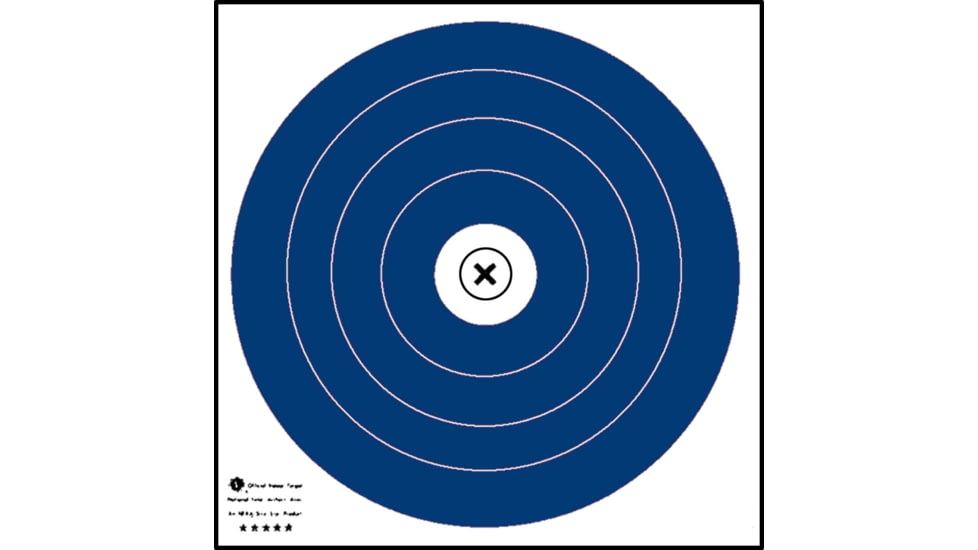 Maple Leaf Press Maple Leaf NFAA Indoor Target 40cm Target, 25 pk, 1006501
