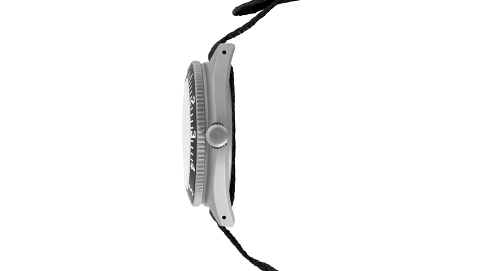 Marathon Arctic Steel Navigator Ssnav On Ballistic Nylon, 11in, White, 41mm, WW104001SS-0501