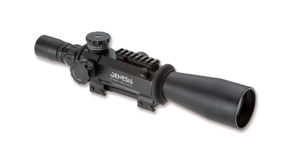 March Scopes High Master Genesis 6X-60X56G, Tactical Turret Rifle Scope, Fma-Mt Reticle, With Illumination, Black, NSN None, D60V56GFIMA-FMA-MT