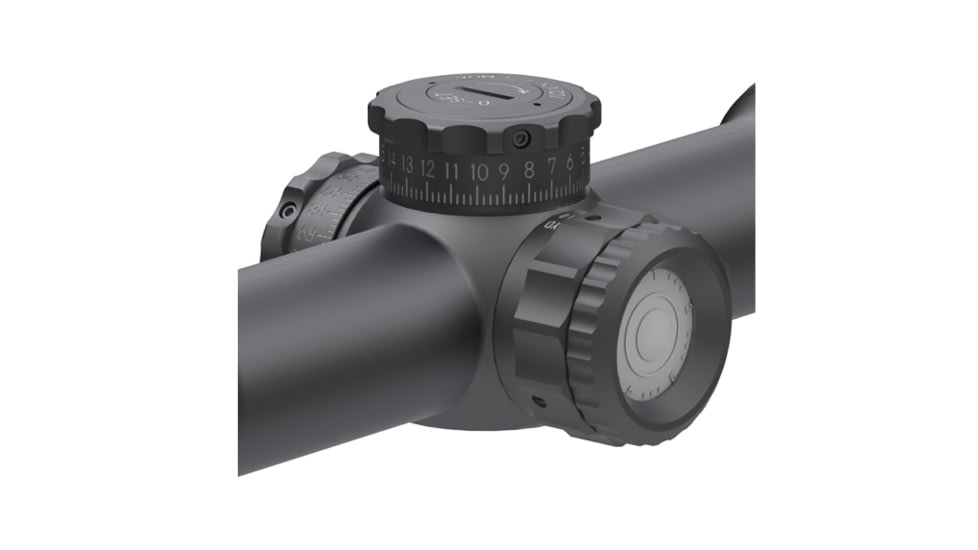 March Scopes 2.5-25X42mm Tactical Turret Rifle Scope, 30mm Tube, SFP, MTR-3 Reticle, with Illumination, Black, NSN None, D25V42TI MTR-3 Reticle