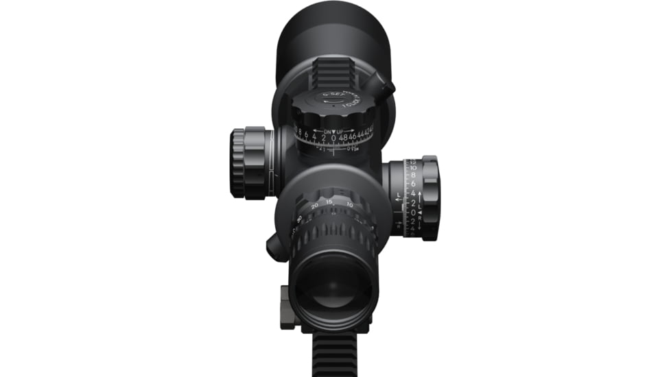 March Scopes 4X-40X52mm Tactical Turret Rifle Scope, FML-TR1 Reticle, With Illumination, Black, D40V52GFIML10 FML-TR1