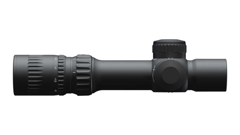 March Scopes March-F Normal 1-10x24mm LPVO 30mm Tube Rifle Scope w/Custom Unimount, First Focal Plane, DR-TR1FB Reticle, Black, D10SV24FDIMLN-P-DR-TR1FB
