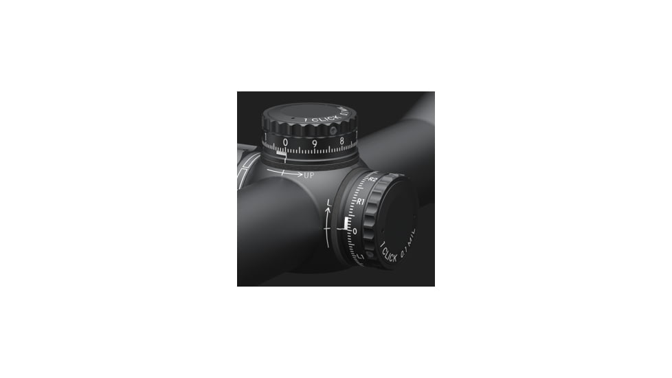 March Scopes Normal Turrets 3-24x52mm Rifle Scope, 30mm Tube, First Focal Plane, FML-TR1H Reticle, MIL, Black, DE0521