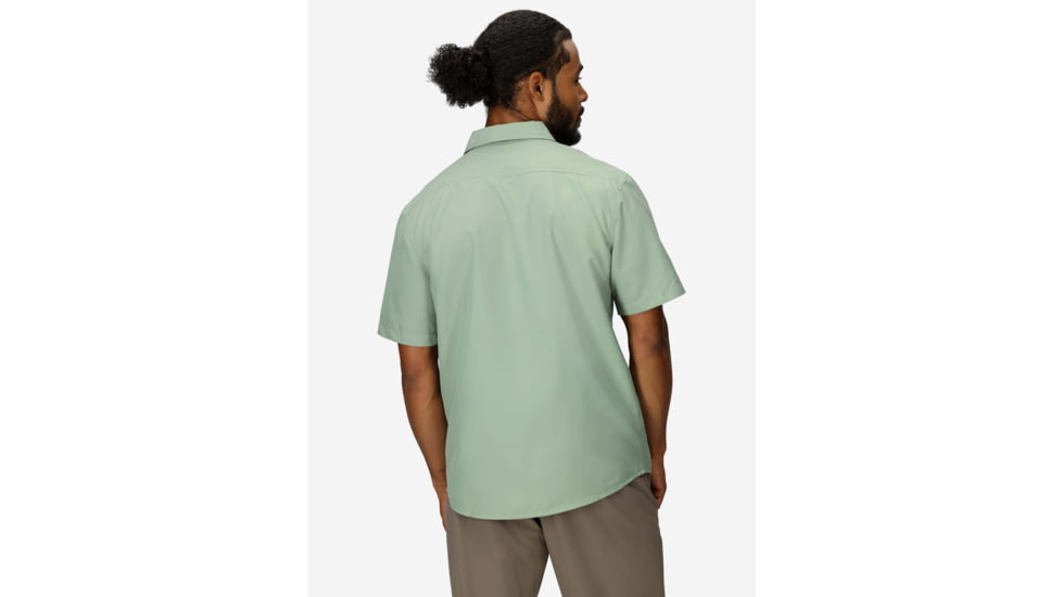Marmot AirExchange SolarShield SS Shirt - Mens, Agate Green, S, M16114-24373S
