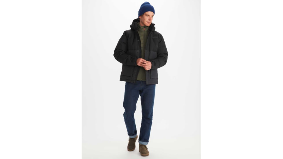 Marmot Fordham Jacket - Mens, Black, Large, M15885-001-L