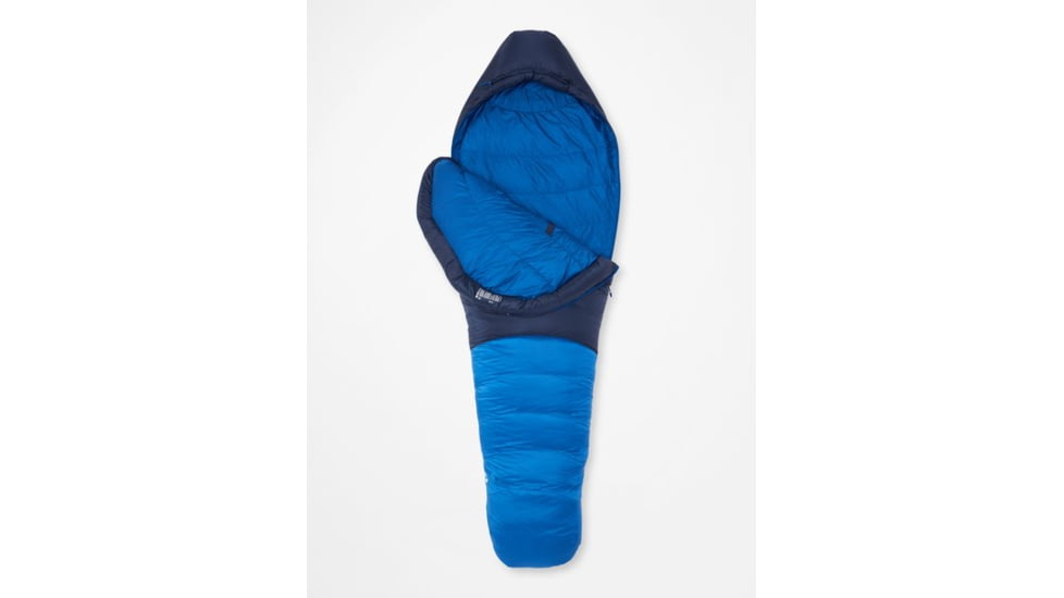 Marmot Helium Sleeping Bag, Arctic Navy/Dark Azure, Left Zipper, M14404-19621-LZ
