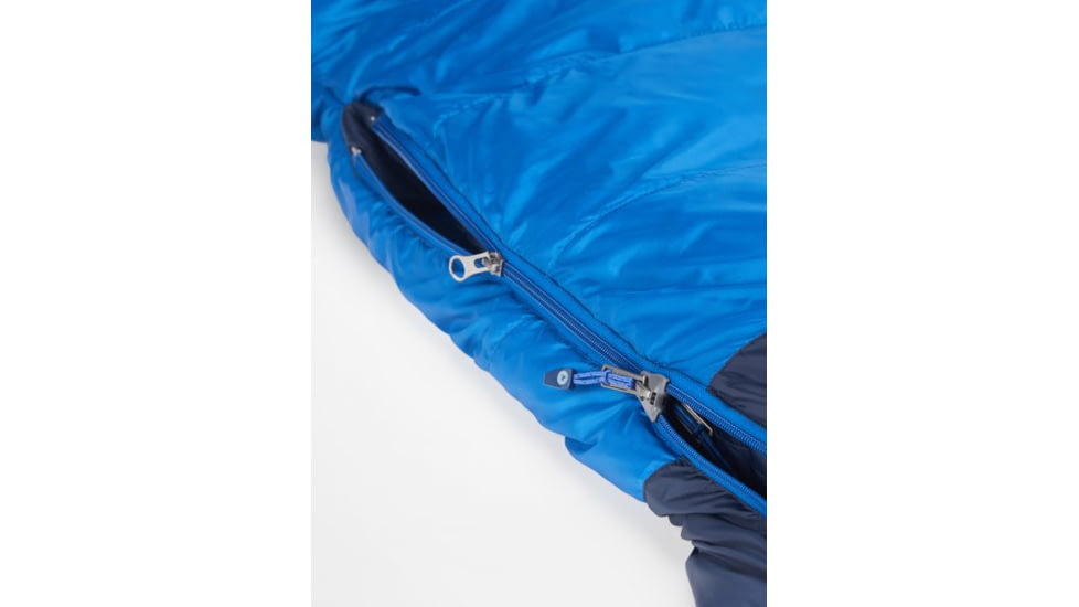 Marmot Helium Sleeping Bag, Arctic Navy/Dark Azure, Left Zipper, M14404-19621-LZ