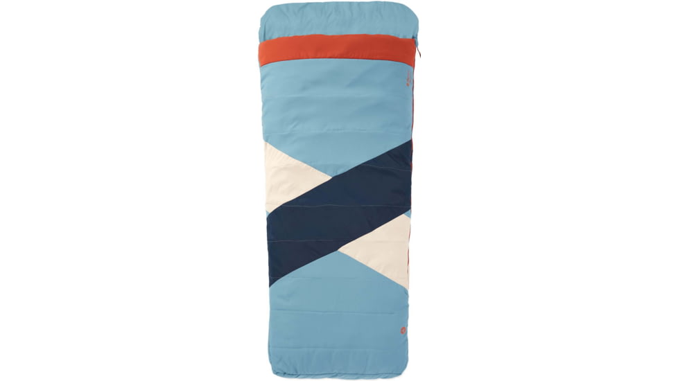 Marmot Idlewild 30 Sleeping Bags, Cascade Blue/Picante, Left Zip, Long, 37280-3176-LZ