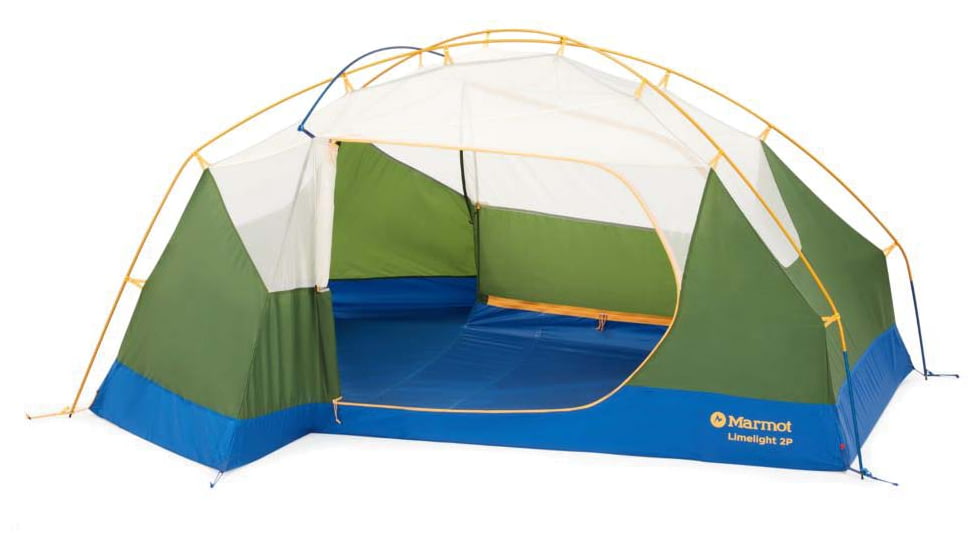 Marmot Limelight Tent - 2 Person, Foliage/Dark Azure, One Size, 195115053178