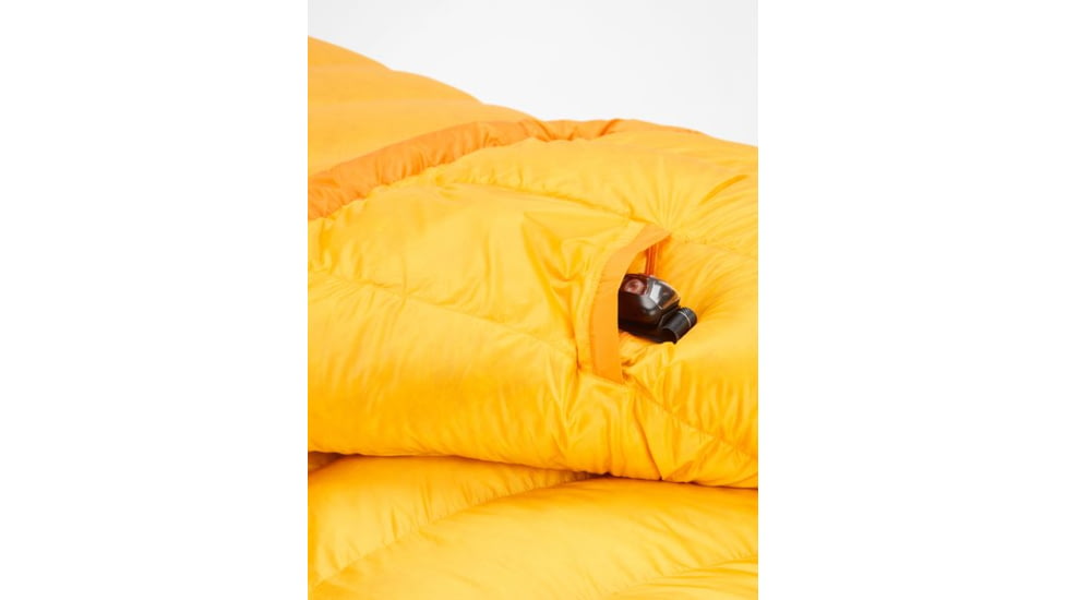 Marmot Lithium Sleeping Bag, Long, Orange Pepper/Golden Sun, Left Zipper, M14407-21734-LZ