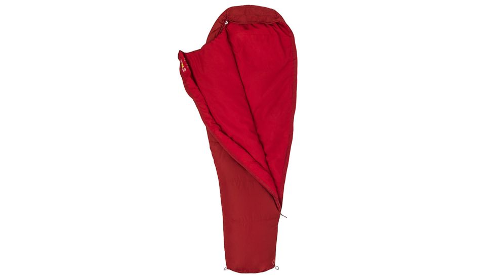 Marmot Nanowave 45 Sleeping Bag, Brick, Regular, Left Zip, 38820-066-LZ
