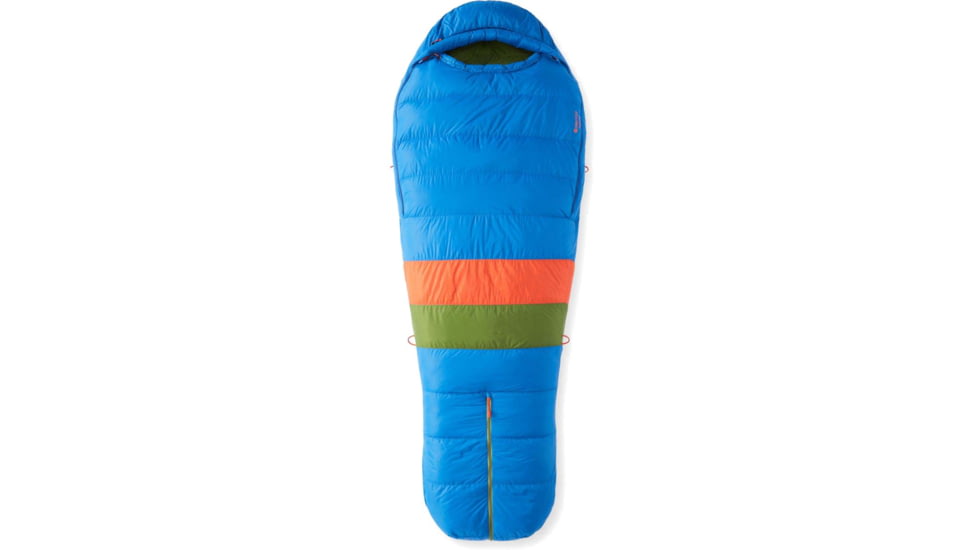 Marmot Sawtooth Sleeping Bags - Mens, Dark Azure/Foliage, Dual-Zip, Extra Wide, M12788-19625-DZ