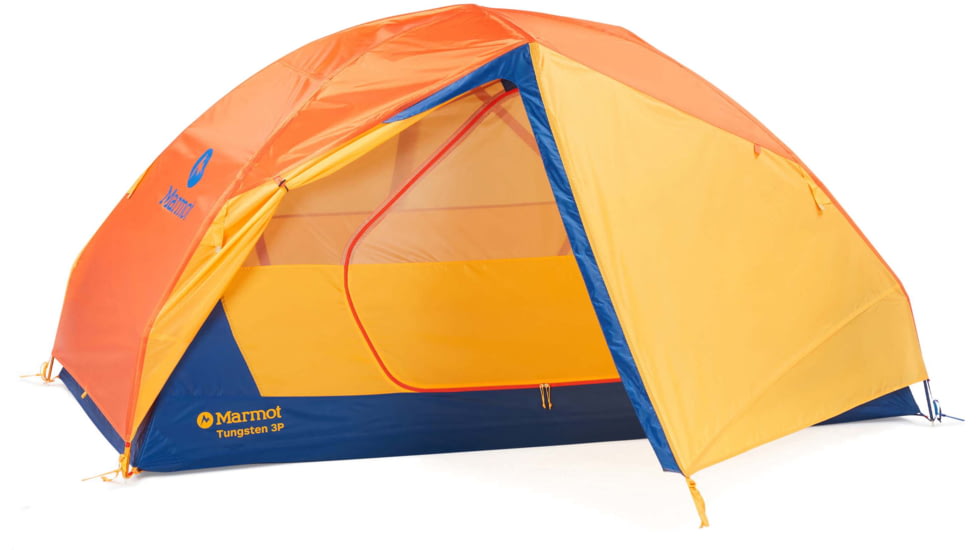 Marmot Tungsten Tent - 3 Person, Solar/Red Sun, 3-Person, 195115053314