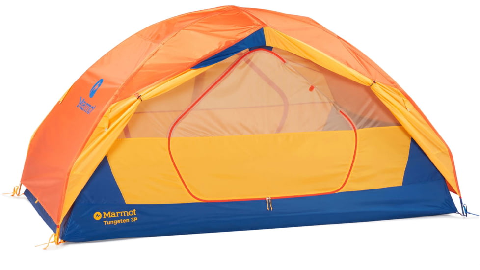 Marmot Tungsten Tent - 3 Person, Solar/Red Sun, 3-Person, 195115053314