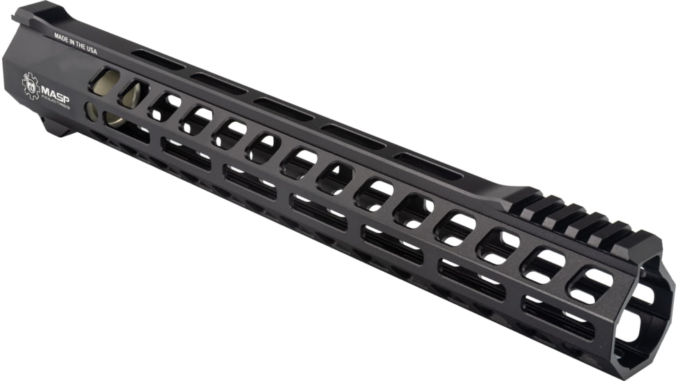 MASP Industries Bravo AR-15 Handguard, 14'', Black, MASPMIHG14BLK