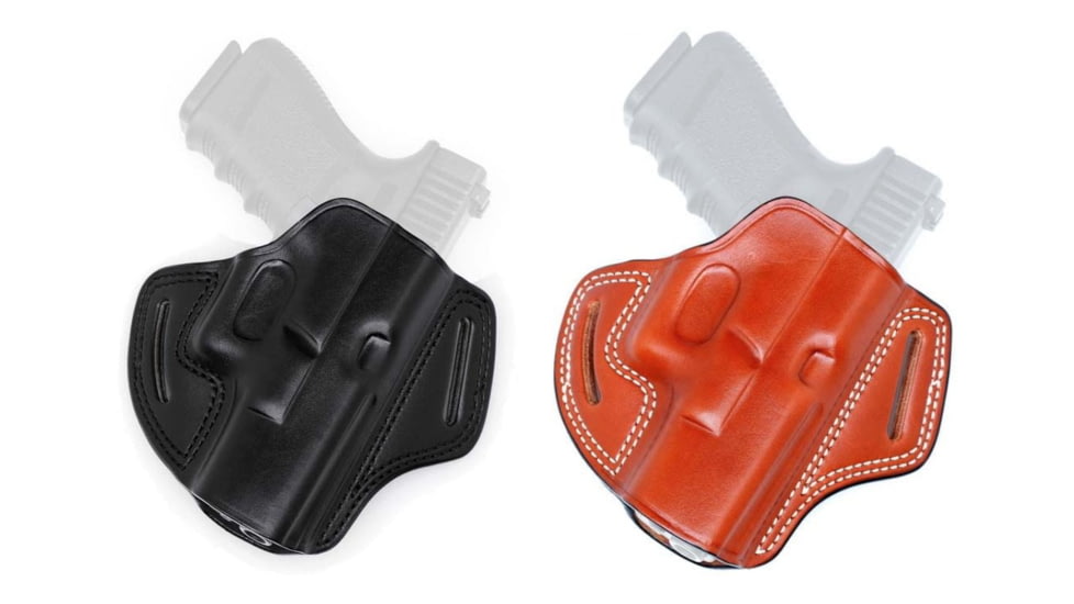 Master's Holsters Pancake Holster, Black, Brown