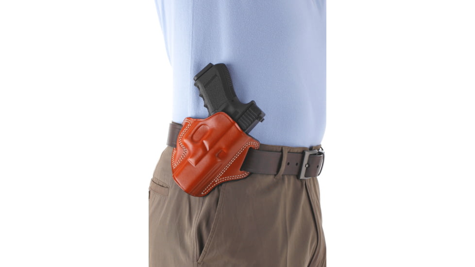 Masters Holsters Pancake Holster, Right Hand, Brown, RUGER LC9 with Laser, 6030BRN