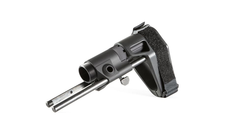 Maxim Defense Industries CQB Pistol PDW Brace for AR15, Black, Silent Captured Spring, Standard MXM8523976114