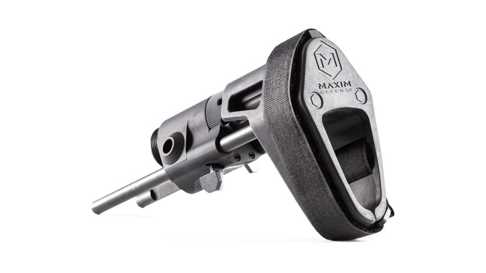 Maxim Defense Industries CQB Pistol - PDW Brace for AR15, Standard Buffer/Spring, 3.3 oz, Black, MXM-47544