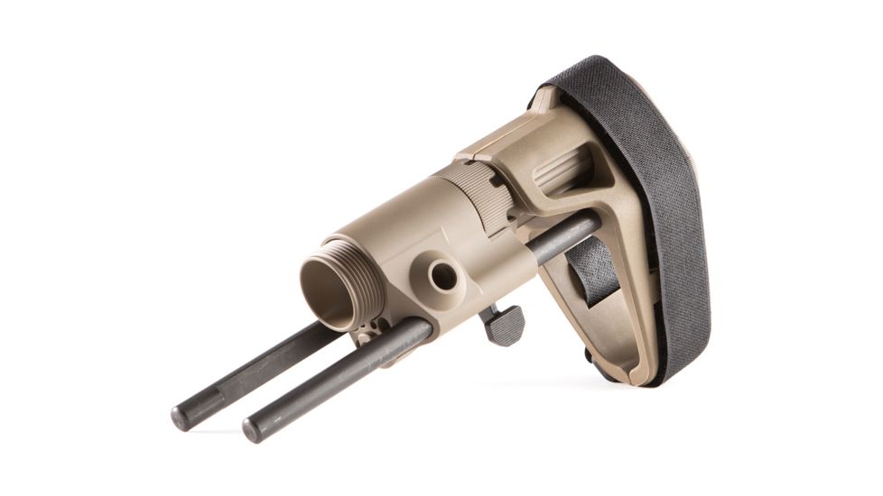 Maxim Defense Industries CQB Pistol - PDW Brace for AR15, Standard Buffer/Spring, 3.3 oz, FDE, MXM-47545