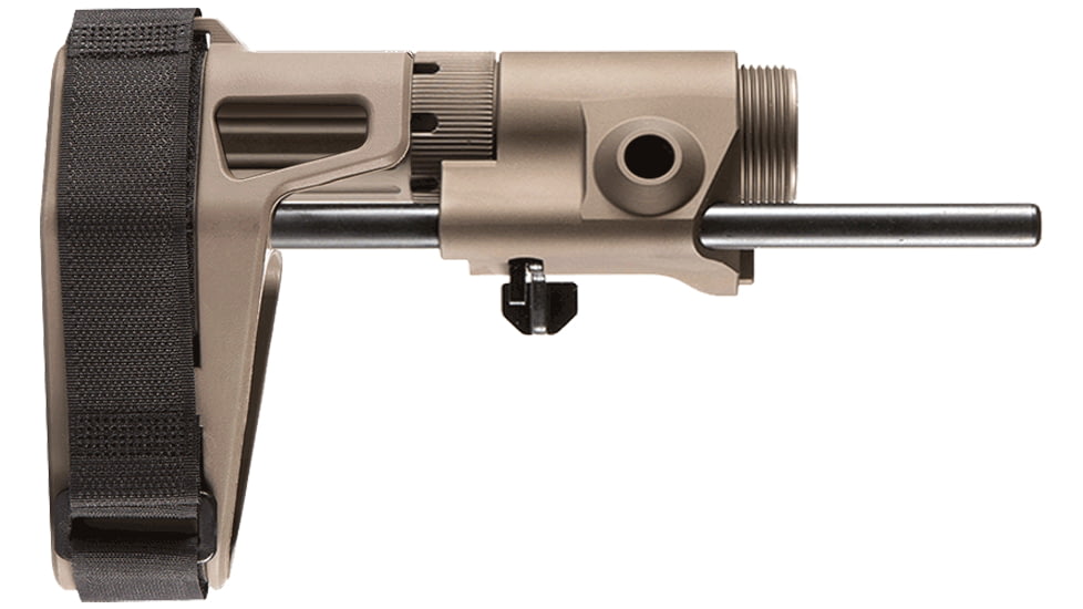 Maxim Defense Industries CQB Pistol - PDW Brace for AR15, Standard Buffer/Spring, 3.3 oz, FDE, MXM-47545