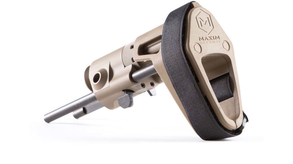 Maxim Defense Industries CQB Pistol PDW Gen 6 Brace for AR15, FDE, Small, MXM-47555