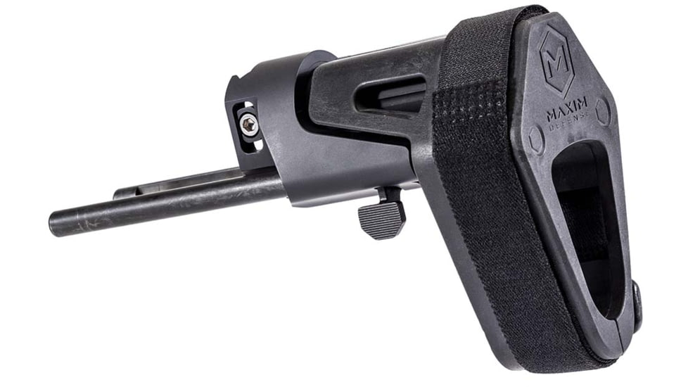 Maxim Defense Industries SCW Brace Picatinny Pistol Rail, Black, MXM-48037