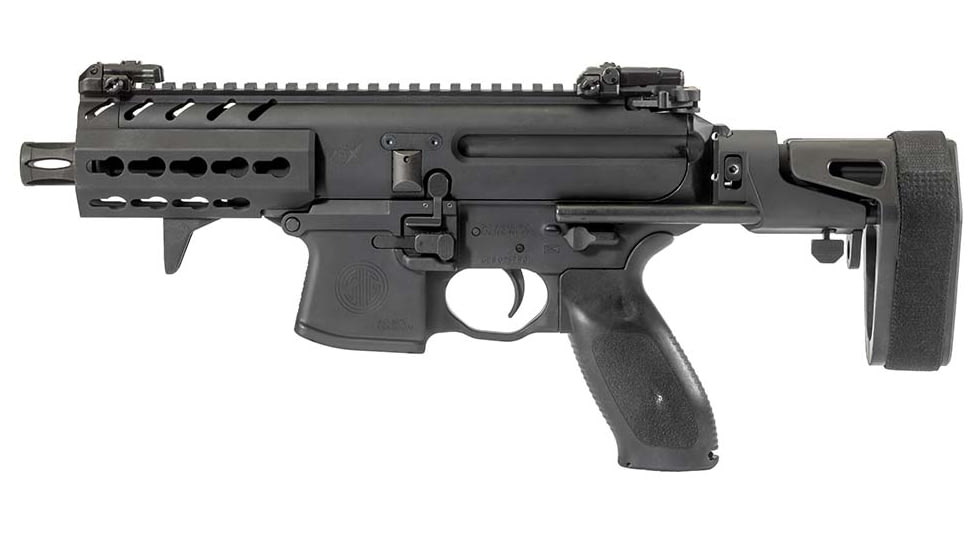 Maxim Defense Industries SCW Brace Picatinny Pistol Rail, Black, MXM-48037