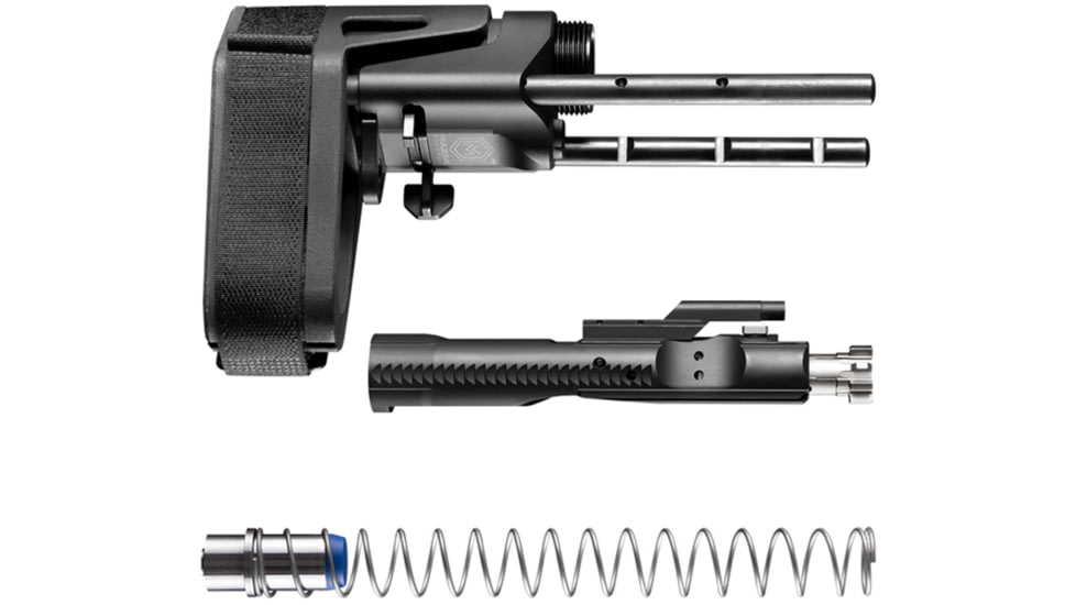 Maxim Defense Industries SCW Pistol PDW Brace, Gen 7, SCW B&amp;S, 3.3 oz, Black, MXM-47657