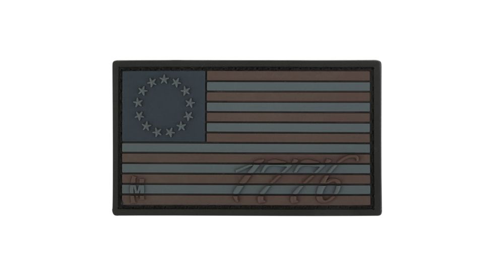 Maxpedition 1776 US Flag Morale Patch,Stealth US76X