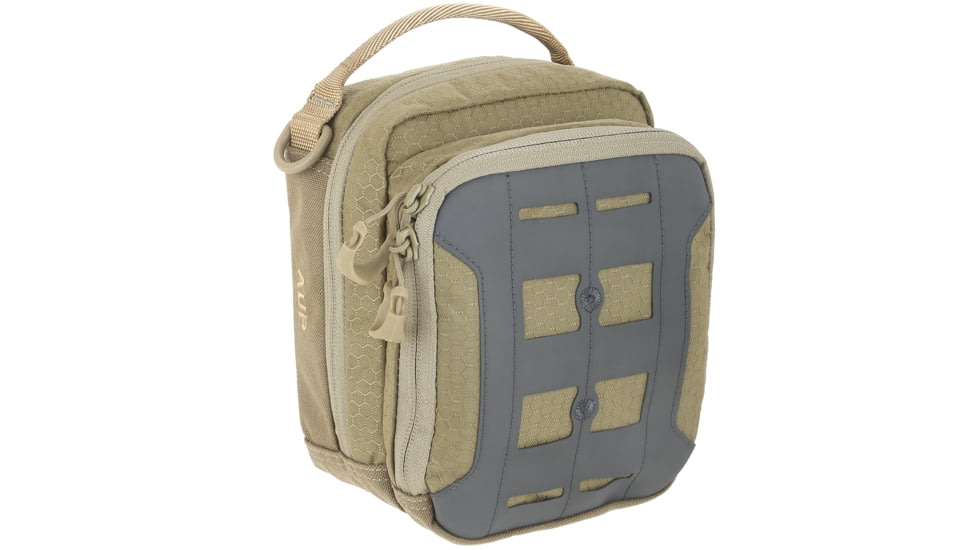 Maxpedition Accordion Utility Pouch, Tan/Gray, AUPTW