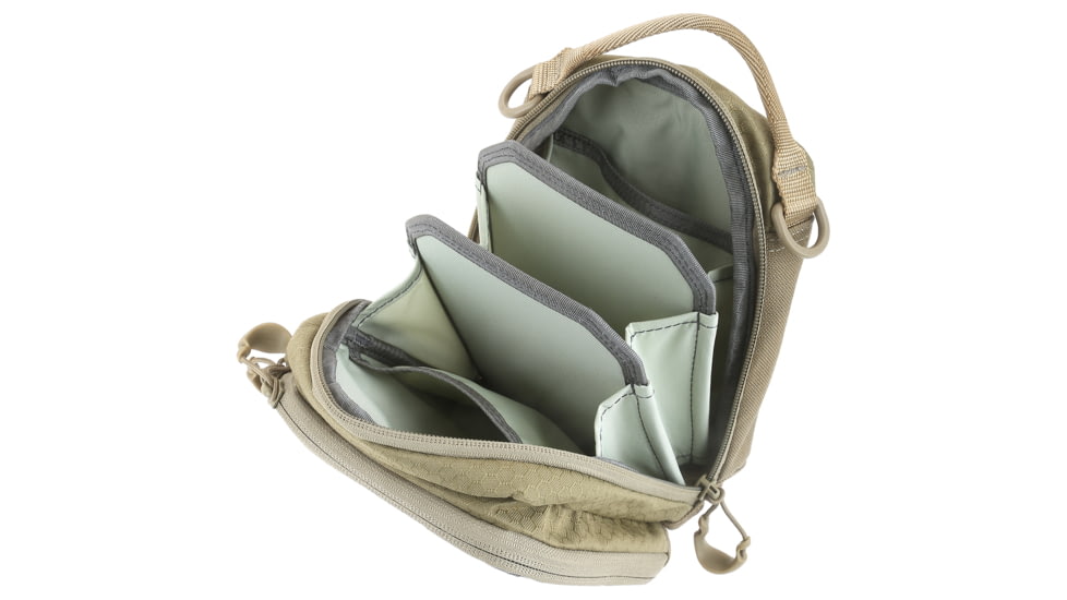 Maxpedition Accordion Utility Pouch, Tan/Gray, AUPTW