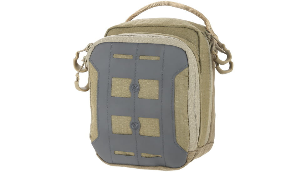 Maxpedition Accordion Utility Pouch, Tan/Gray, AUPTW