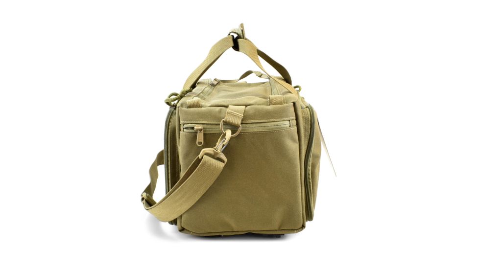 Maxpedition Compact Range Bag w/ Removable Shoulder Strap &amp; Ammo Tote, Khaki 0621K