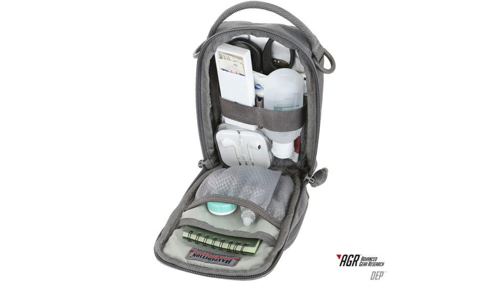 Maxpedition Dep Daily Essentials Pouch, Gray, DEPGRY