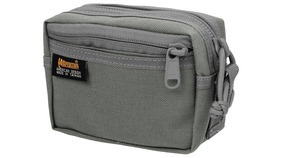 Maxpedition Four-By-Six Compact Pouch w/ MOLLE, PALS &amp; Button-Lock - Foliage Green