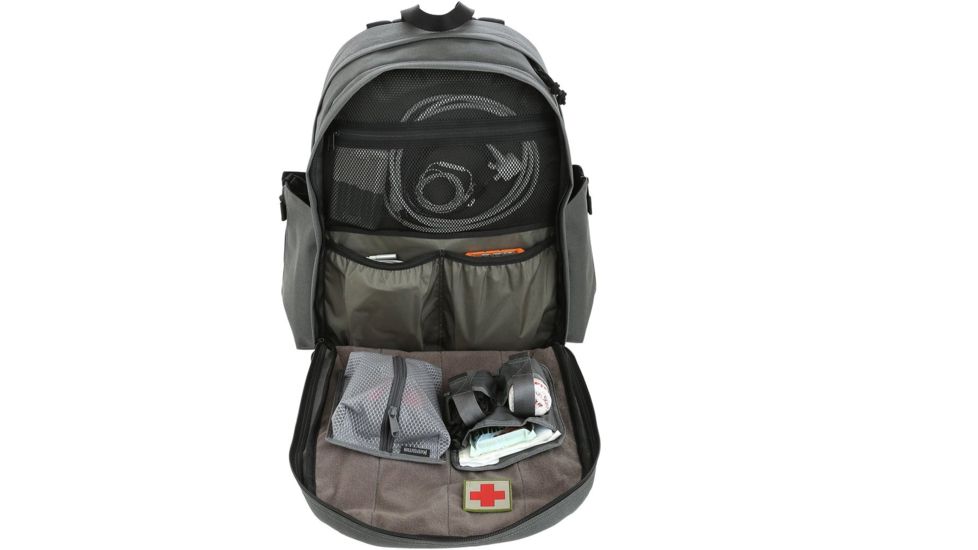Maxpedition Prepared Citizen Deluxe Backpack, Wolf Gray, PREPDLXW