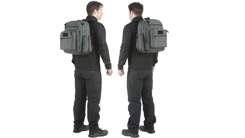 Maxpedition Prepared Citizen Deluxe Backpack, Wolf Gray, PREPDLXW