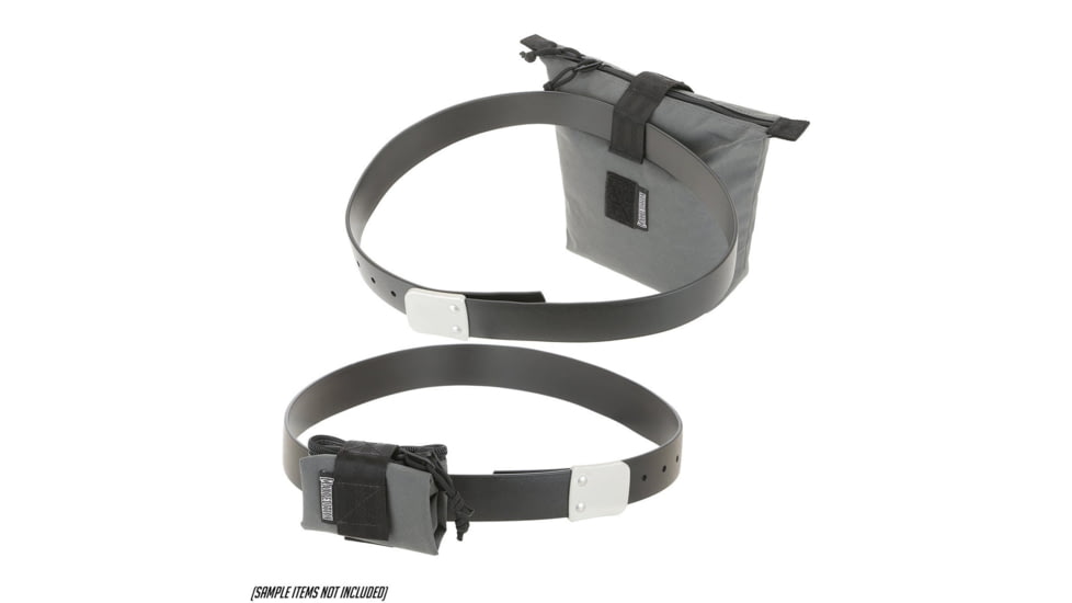 Maxpedition Rollypoly Folding Belt Pouches, Wolf Gray, ZFBLTPW