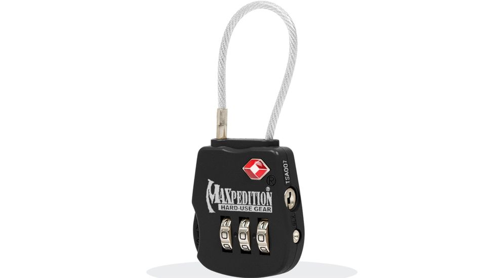 Maxpedition Tsalocb Tactical Black Luggage Lock