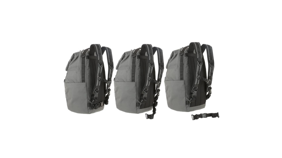Maxpedition TT26 Backpack, 26 Liters, Wolf Gray, 8.5in x 11in x19in, PREPTT26W