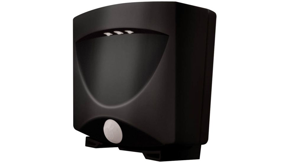 MAXSA Battery Powered Motion-Activated LED Outdoor Night Light, Dark Bronze 40342
