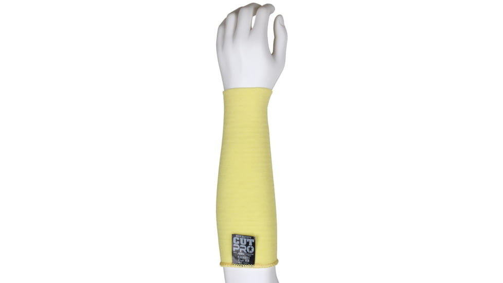 MCR Safety Cut Pro 7 Gauge ARX Aramid Fibers Cut Resistant Sleeves - Men's, 10 x 3in, SA9371