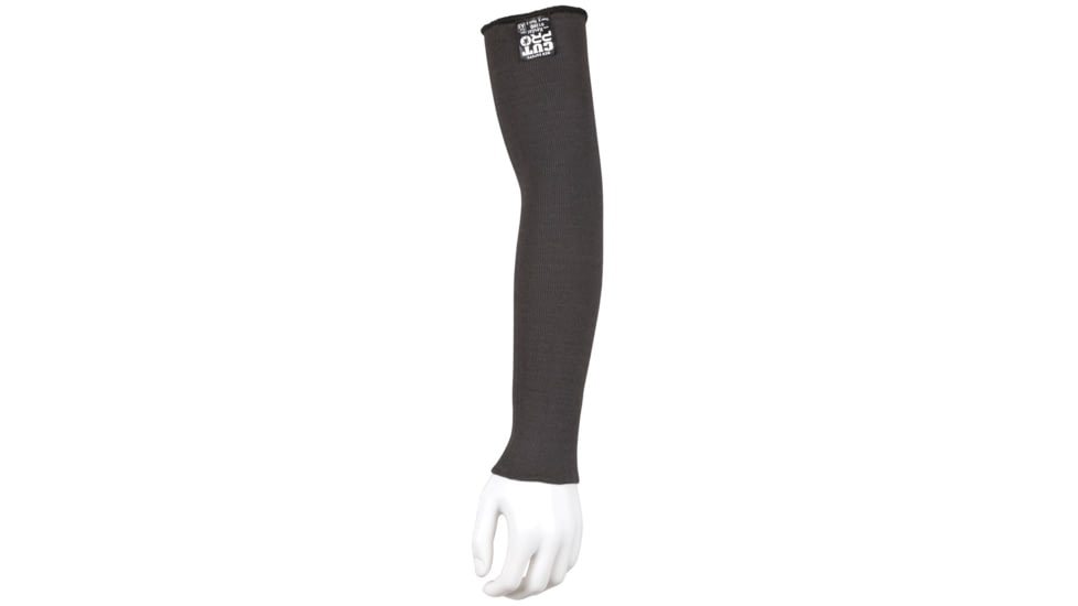 MCR Safety Cut Pro Double Ply DuPont Kevlar Cut Resistant Sleeves, 18in x 3 1/4in, Gray, One Size, 9178G