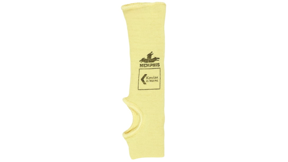 MCR Safety Cut Pro Double Ply DuPont Kevlar CV Cut Resistant Sleeves w/Thumb Slot - Mens, 10 x 2 1/4in, 9371TE