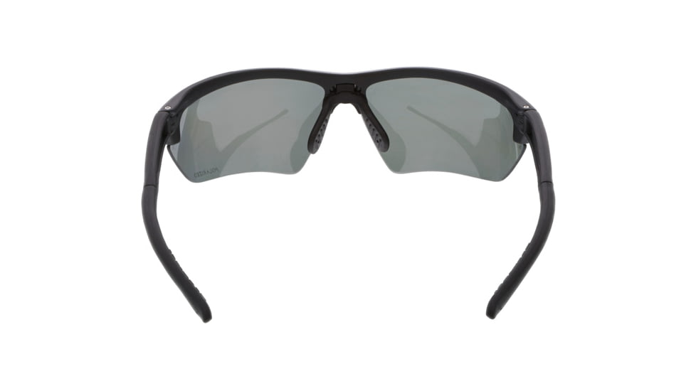 MCR Safety Tier1 T123 Tactical Gear Safety Glasses, Matte Black Frame, Gray MAX36 Polar Superior Anti-Fog Lens, One Size, T12312DZ