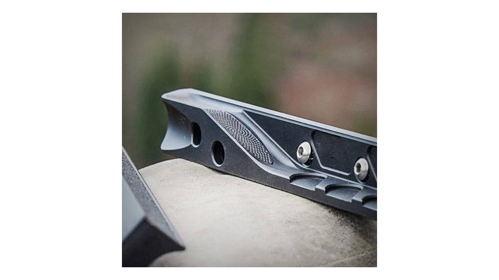 MDT 106385-BLK Baker Wings Black 6061-T6 Aluminum 9 X 1 X