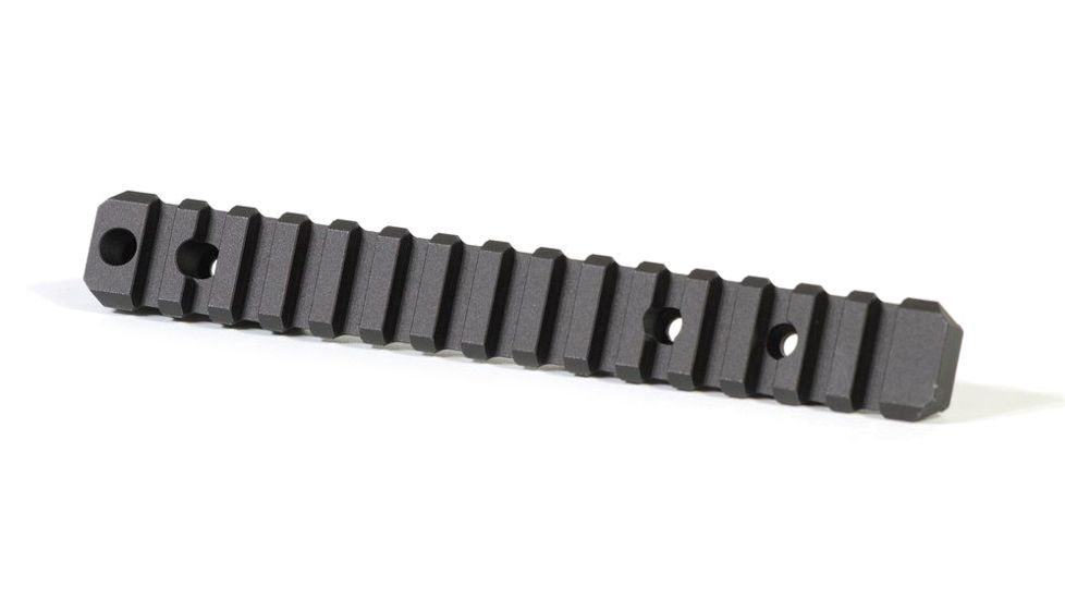 MDT 20 MOA Picatinny Scope Base, Tikka T1x Rimfire, Black, Picatinny, 104505-BLK