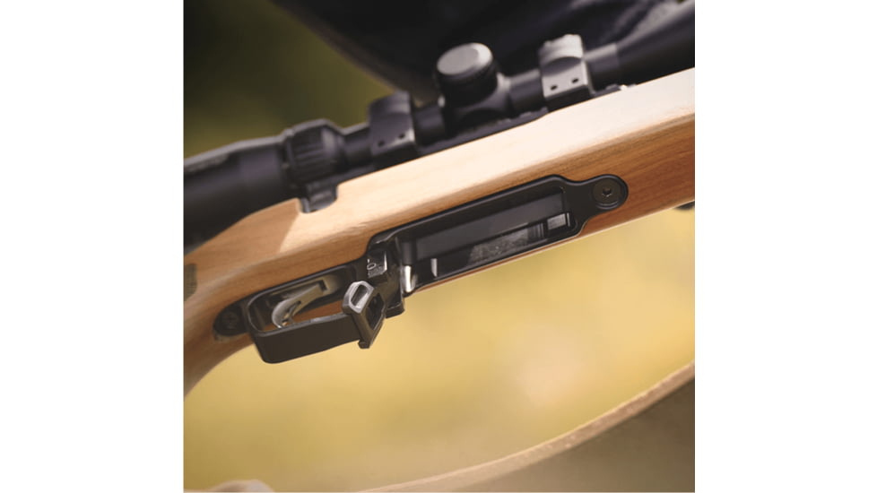 MDT Core Bottom Metal, Ruger American Short Action, Right Hand, Black, 110134-BLK